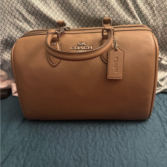 Coach Outlet Rowan Large Satchel Bag - NEVER USED and has original stuffing - Picture 7 of 7